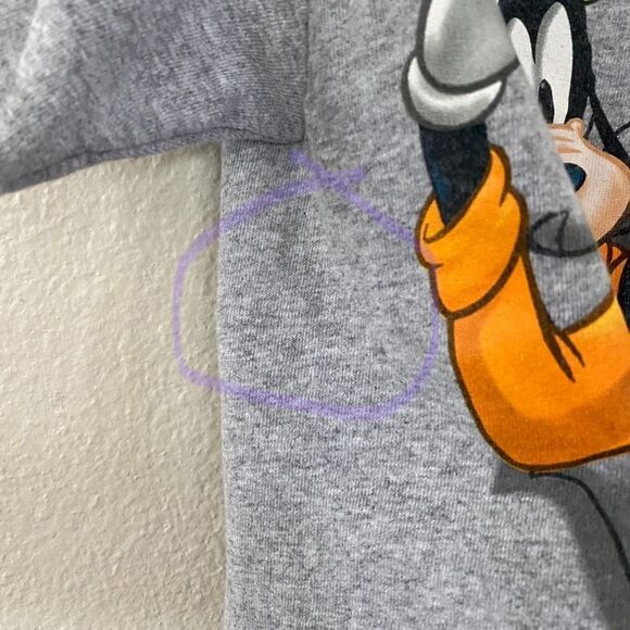 Y2K Disney Goofy Double Sided Graphic T-Shirt - Picture 5 of 8